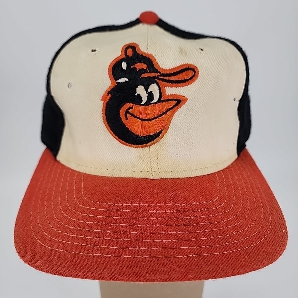 Vintage Baltimore Orioles Sports Specialties Snapback The Pro 100% Wool MLB Hat